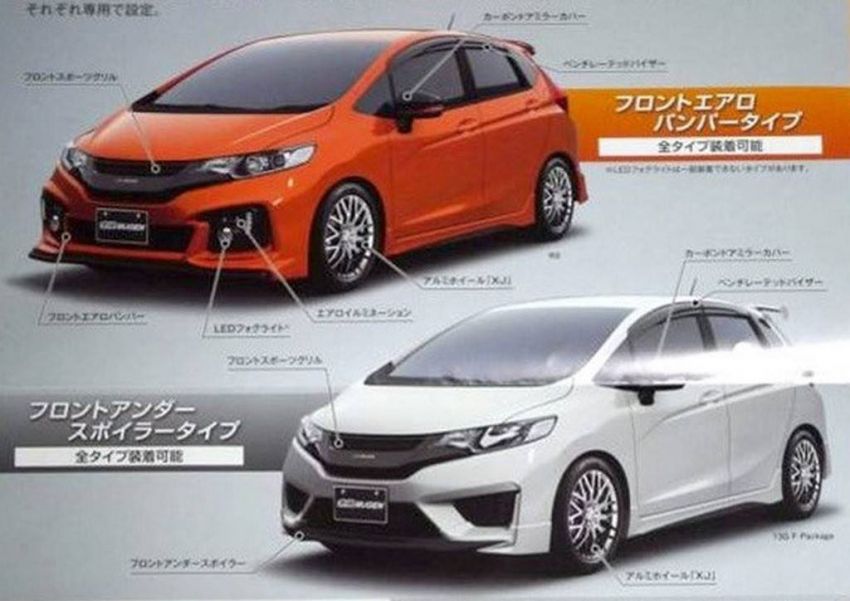 New Honda Jazz with Mugen accessories leaked 191628