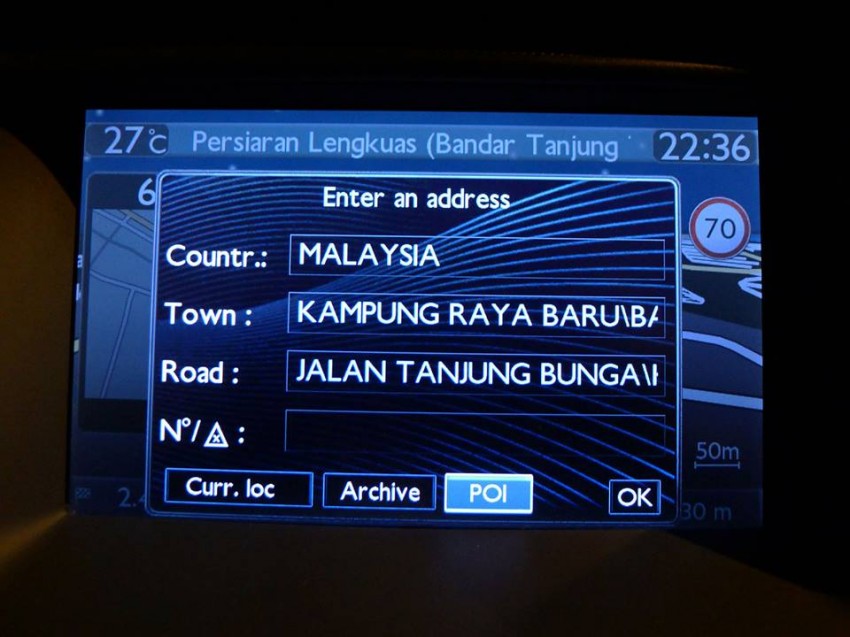 Peugeot 508 now with Navteq Malaysian GPS maps 191350