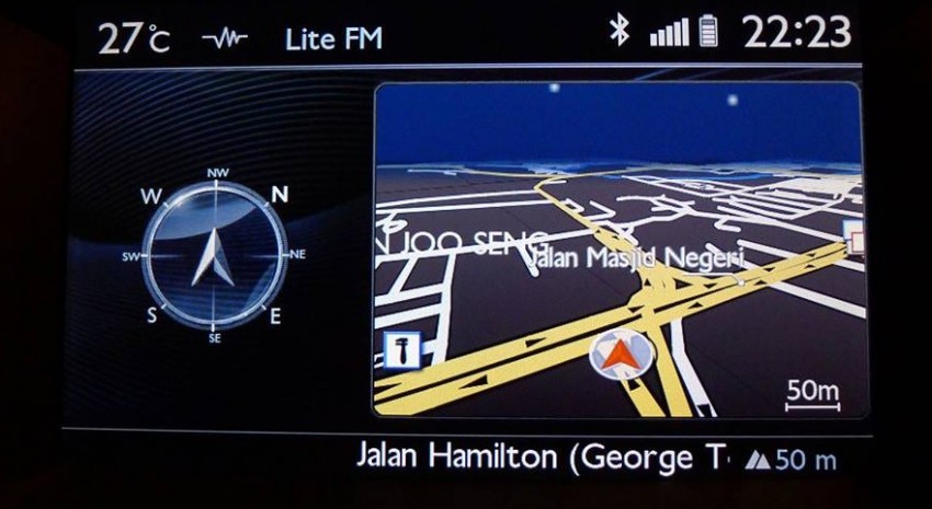 Peugeot 508 now with Navteq Malaysian GPS maps 191351