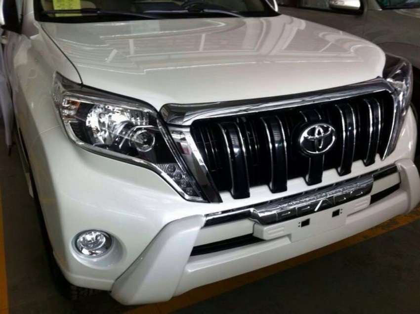 2014 Toyota Land Cruiser Prado facelift pics leaked 194446