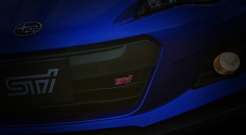 Subaru BRZ STI teased on STI’s Japanese website 191431