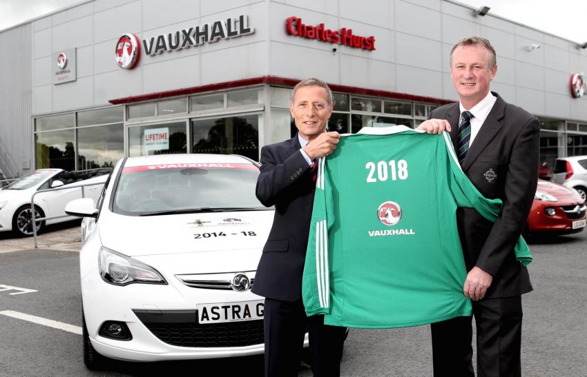 Vauxhall extends Northern Ireland team sponsorship 191733