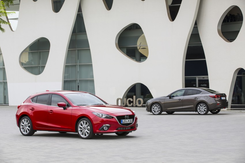 2014 Mazda3 arrives in Europe with MZD Connect HMI 201668