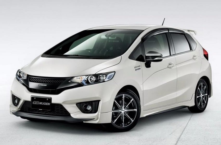 Mugen parts and accessories for the 2014 Honda Jazz 197702