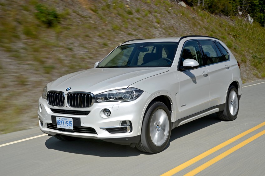 DRIVEN: 2014 BMW X5 xDrive50i and xDrive30d (F15) 198007