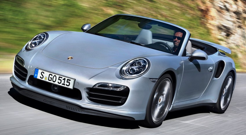 Porsche 911 Turbo, Turbo S Cabriolet unveiled 200791