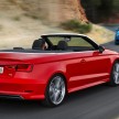 New Audi A3 Cabriolet debuts at Frankfurt 2013