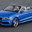 New Audi A3 Cabriolet debuts at Frankfurt 2013