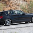 BMW 1-Series LCI facelift sighted again on test