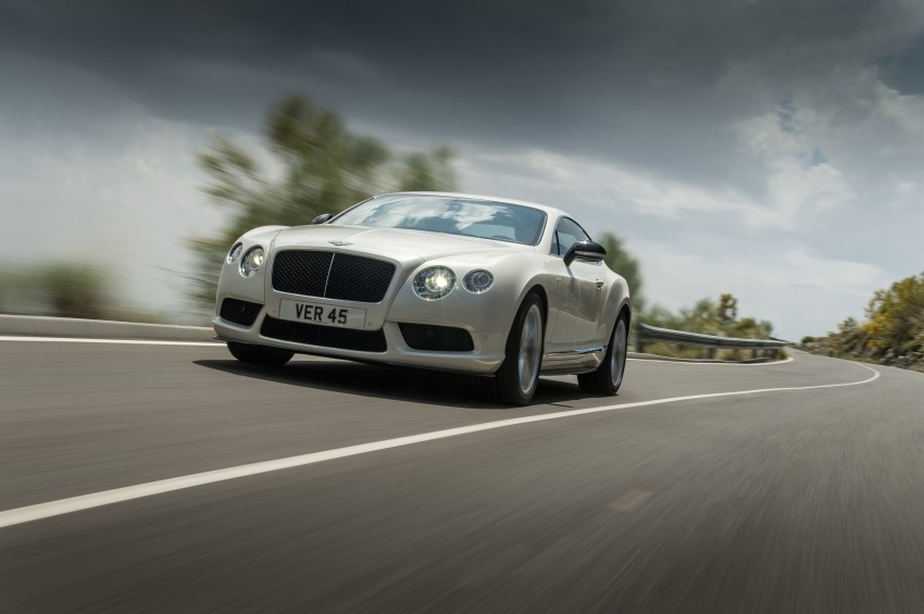 Bentley Continental GT V8 S is faster, more focused 196288