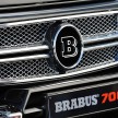 Brabus B63S-700 6×6 – the six-wheeled black beast