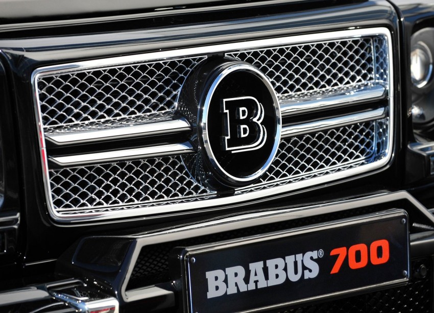 Brabus B63S-700 6×6 – the six-wheeled black beast 198689