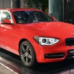 BMW 1 Series (F20) launched in Malaysia – 116i, 118i Sport/Urban, 125i Sport/M Sport, RM171k-254k
