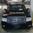 Foday pick-up truck in Malaysia – RR face, D-Max base