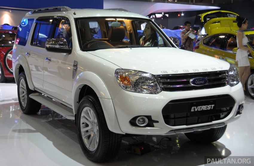 Latest Ford Everest facelift displayed at IIMS 2013 200910