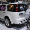 Latest Ford Everest facelift displayed at IIMS 2013