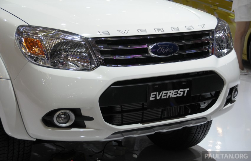 Latest Ford Everest facelift displayed at IIMS 2013 200913