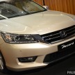Honda Accord Euro to be terminated globally in 2015