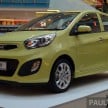 Kia Picanto Malaysian specs previewed on website