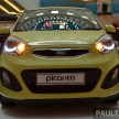 Kia Picanto Malaysian specs previewed on website