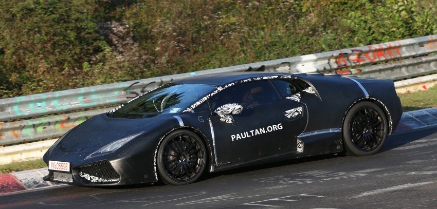 SPYSHOTS: Gallardo-replacing Lamborghini Cabrera 201544