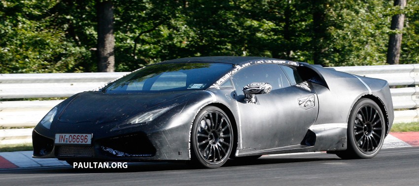 SPYSHOTS: Gallardo-replacing Lamborghini Cabrera 201551