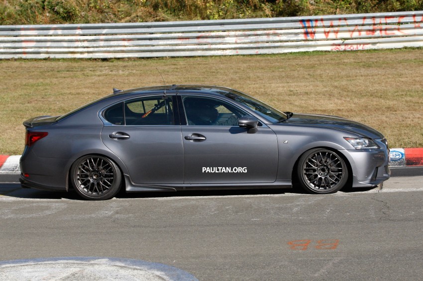 Lexus GS F sighted on the ‘Ring without any camo 196596
