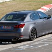 Lexus GS F sighted on the ‘Ring without any camo