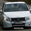 Mercedes-Benz B-Class facelift begins testing