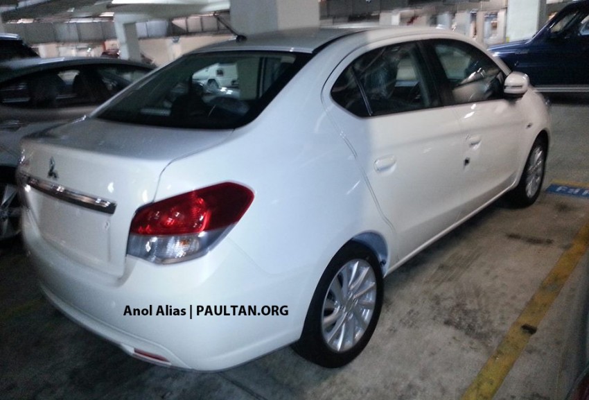 SPIED: Mitsubishi Attrage seen at JPJ before launch 196947