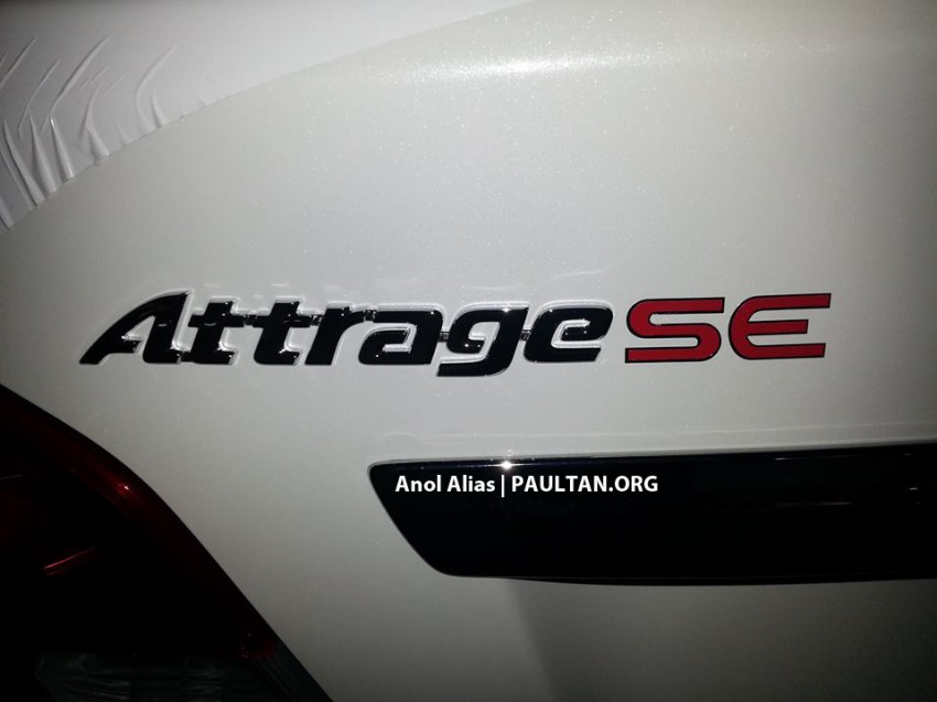 SPIED: Mitsubishi Attrage seen at JPJ before launch 196950
