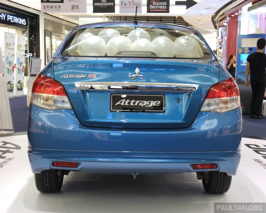 Mitsubishi Attrage – full Malaysian specs and prices 197410