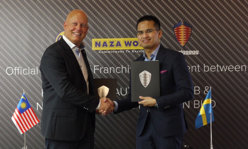 Naza seals deal to distribute Koenigsegg in Malaysia 200321