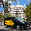 Barcelona to use Nissan e-NV200 electric taxi cabs