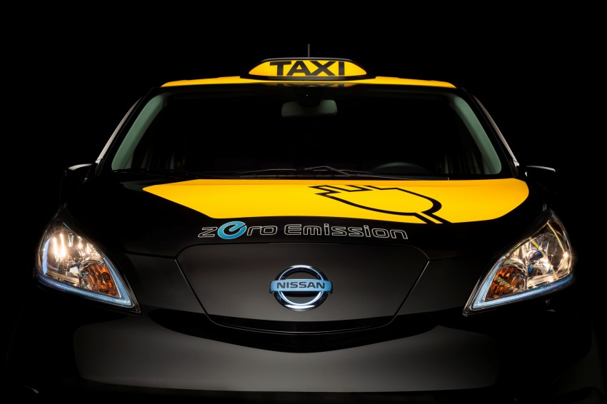 Barcelona to use Nissan e-NV200 electric taxi cabs 198226
