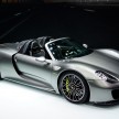 Porsche 918 Spyder recalled over cooling system risk