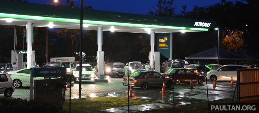 RON 95 and diesel to go up by 20 sen per litre at midnight – RM2.10 for RON 95, RM2.00 for diesel 195834