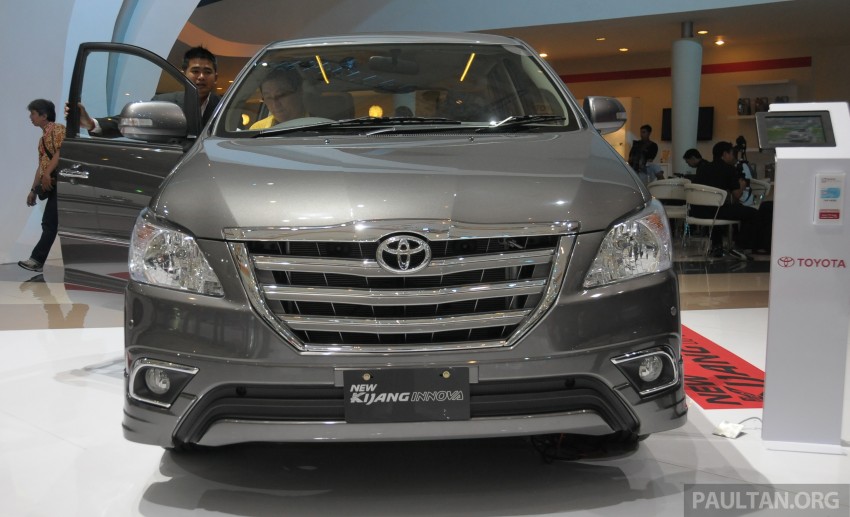 GALLERY: 2013 Toyota Innova facelift on show at IIMS 199966