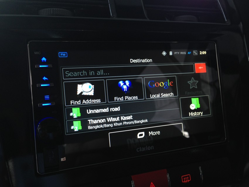 Clarion Malaysia debuts its new AX1 Android-based in-car head-unit – introductory price of RM1,599 199310