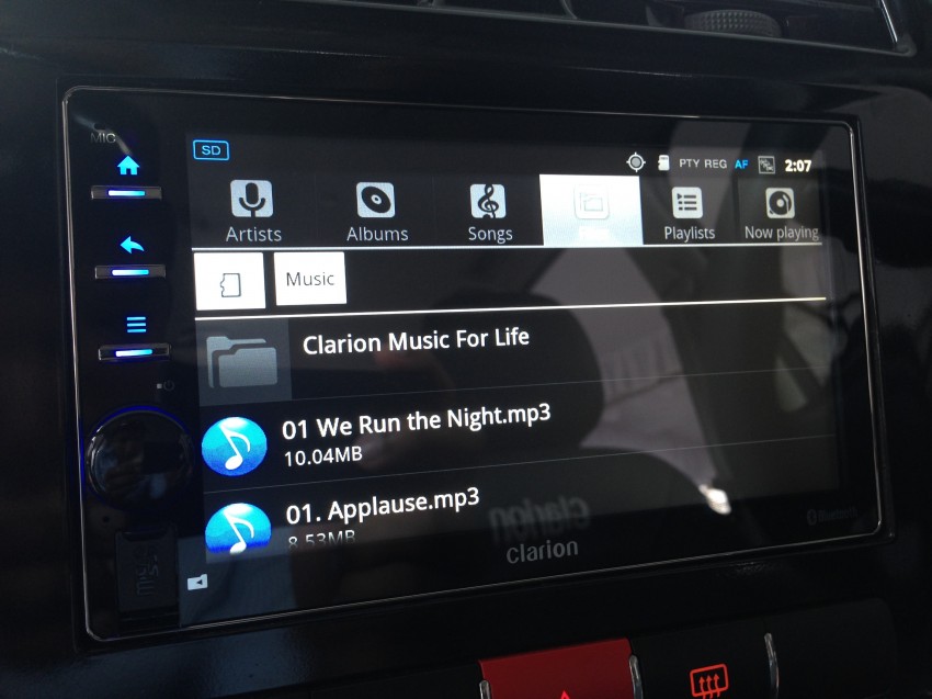 Clarion Malaysia debuts its new AX1 Android-based in-car head-unit – introductory price of RM1,599 199314