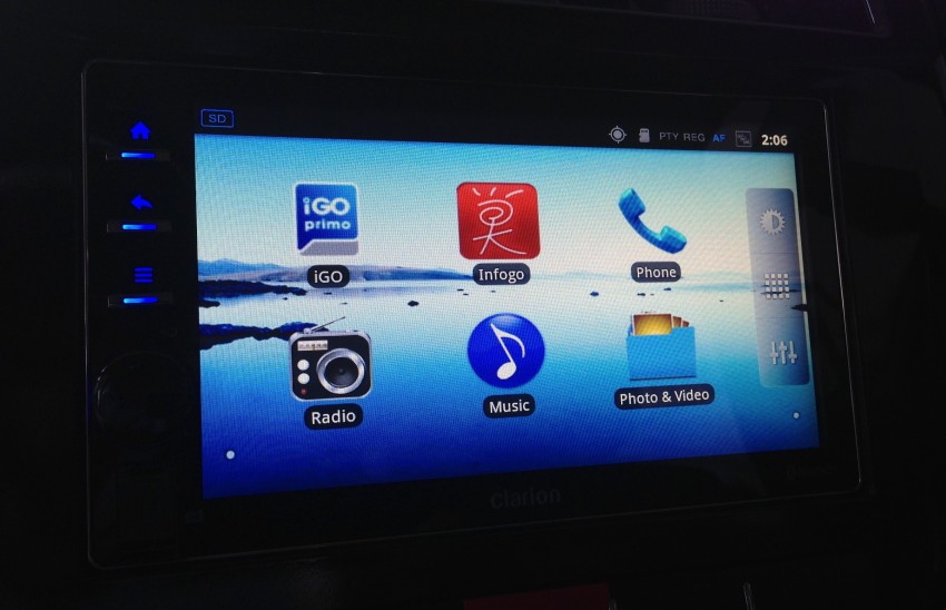 Clarion Malaysia debuts its new AX1 Android-based in-car head-unit – introductory price of RM1,599 199319