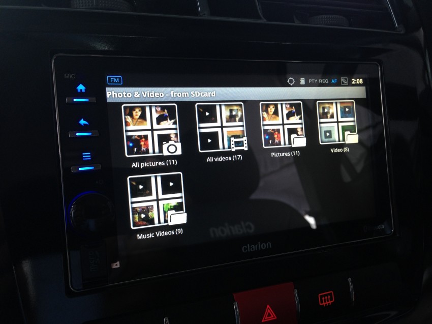 Clarion Malaysia debuts its new AX1 Android-based in-car head-unit – introductory price of RM1,599 199321