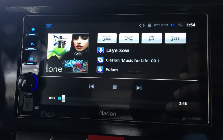 Clarion Malaysia debuts its new AX1 Android-based in-car head-unit – introductory price of RM1,599 199294