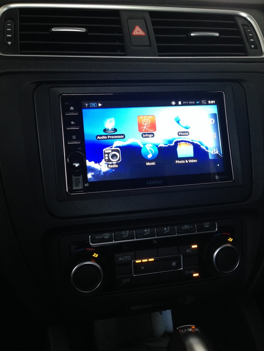 Clarion Malaysia debuts its new AX1 Android-based in-car head-unit – introductory price of RM1,599 199298