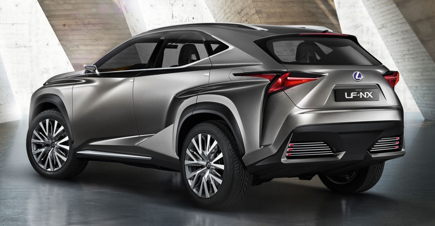 Lexus LF-NX previews upcoming compact SUV 196484