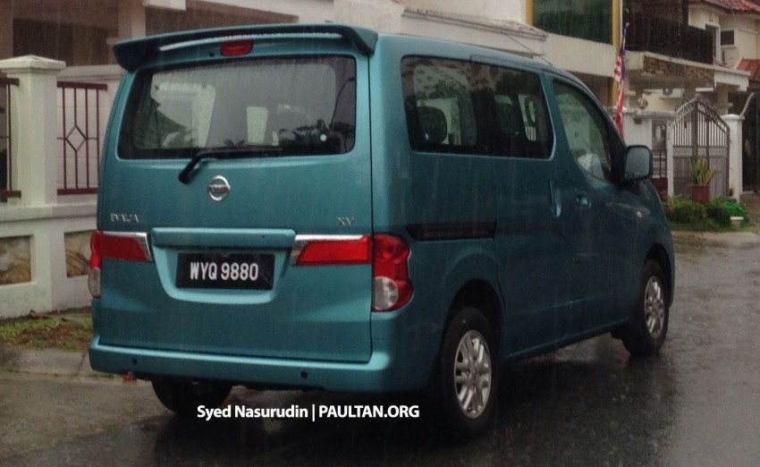 Nissan Evalia spotted in Malaysia – NV200 seven-seater passenger window van being evaluated? 197272