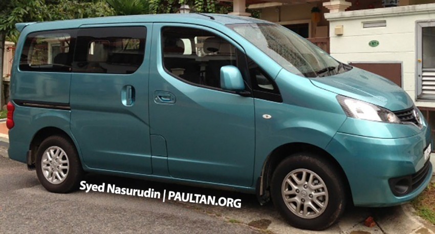 Nissan Evalia spotted in Malaysia – NV200 seven-seater passenger window van being evaluated? 197277