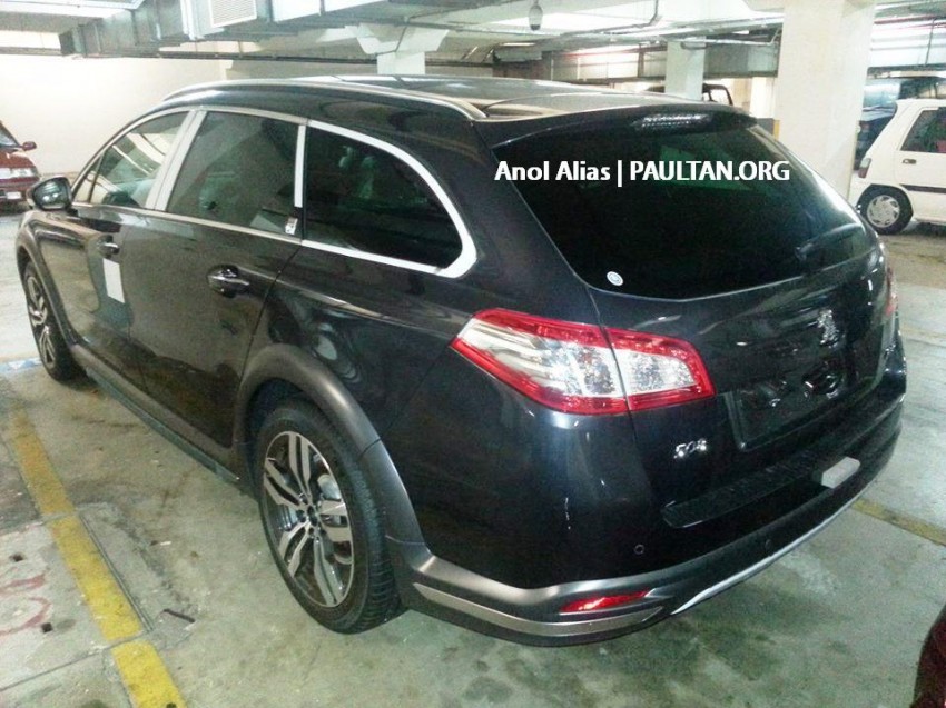 Peugeot 508 HYbrid4 and RXH spotted in Malaysia 197033