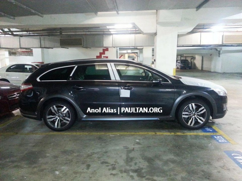 Peugeot 508 HYbrid4 and RXH spotted in Malaysia 197034