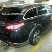Peugeot 508 HYbrid4 and RXH spotted in Malaysia